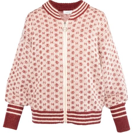 Hést logo rose smoke kort jakke