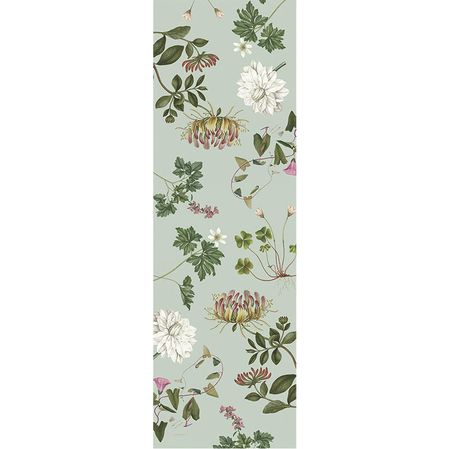 Flora danica bordløper i lin 145x45cm