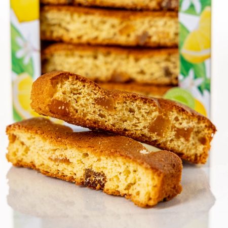 Cantucci med sitron, håndlaget i Italia