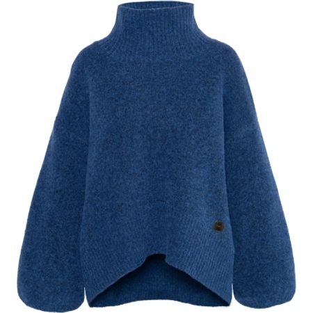 Hést FAM patch navy kort genser