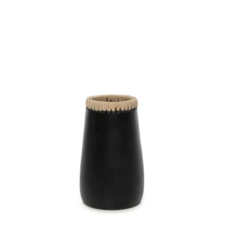 Krukke Sneaky S håndlaget terracotta 22x14cm