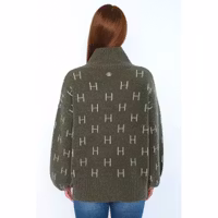 Hést FAM winter moss kort genser