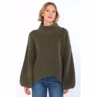 Hést FAM patch winter moss kort genser