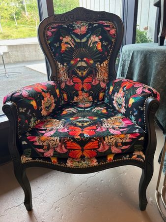 Myrtle & Mary Paradise Lost lounge chair