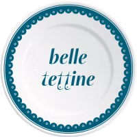 Porselensfat fra Italia, belle tettine Ø16cm