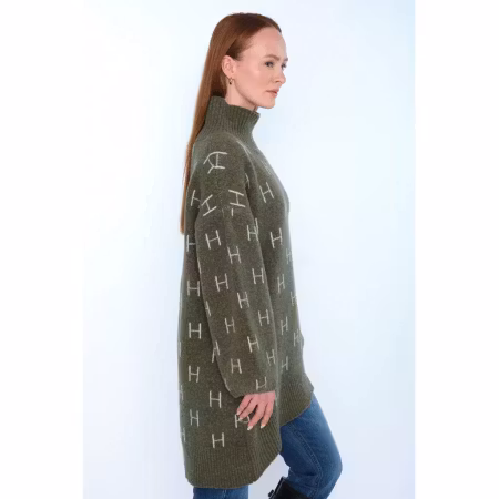 Hést FAM winter moss lang genser