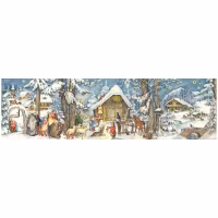 Adventskalender "Panorama" i papir