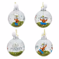 Mikke & venner julekuler med 7 forskjellige motiver