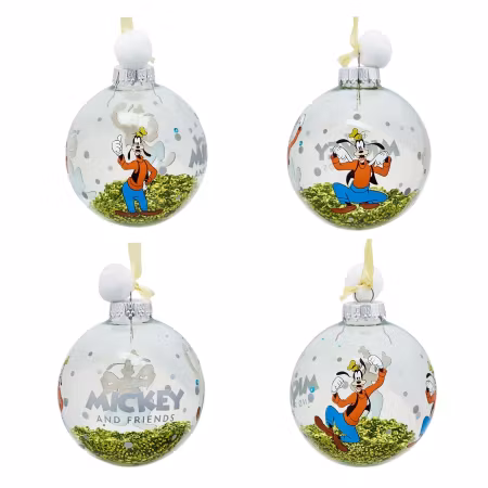Mikke & venner julekuler med 7 forskjellige motiver