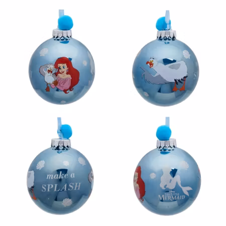 Den lille havfruen julekuler med 7 forskjellige motiver