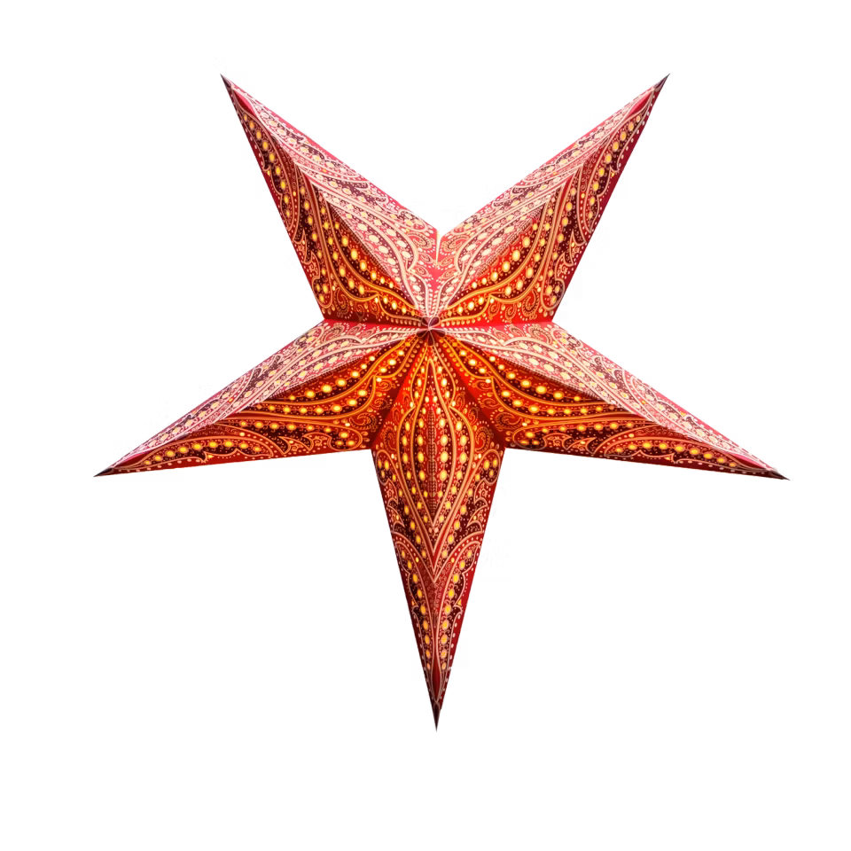 Adventstjerne Fantasia Scarlet, 60cm
