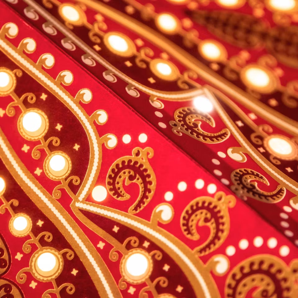 Adventstjerne Fantasia Scarlet, 60cm