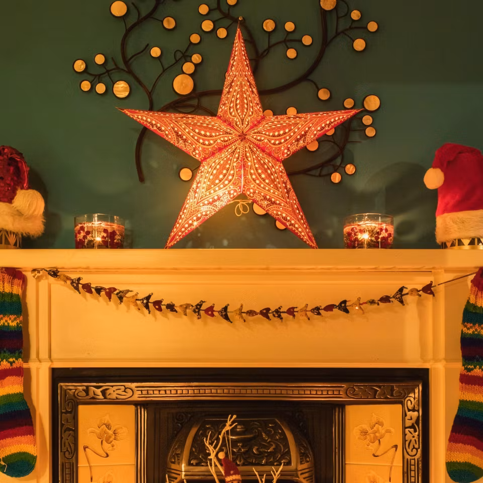 Adventstjerne Fantasia Scarlet, 60cm