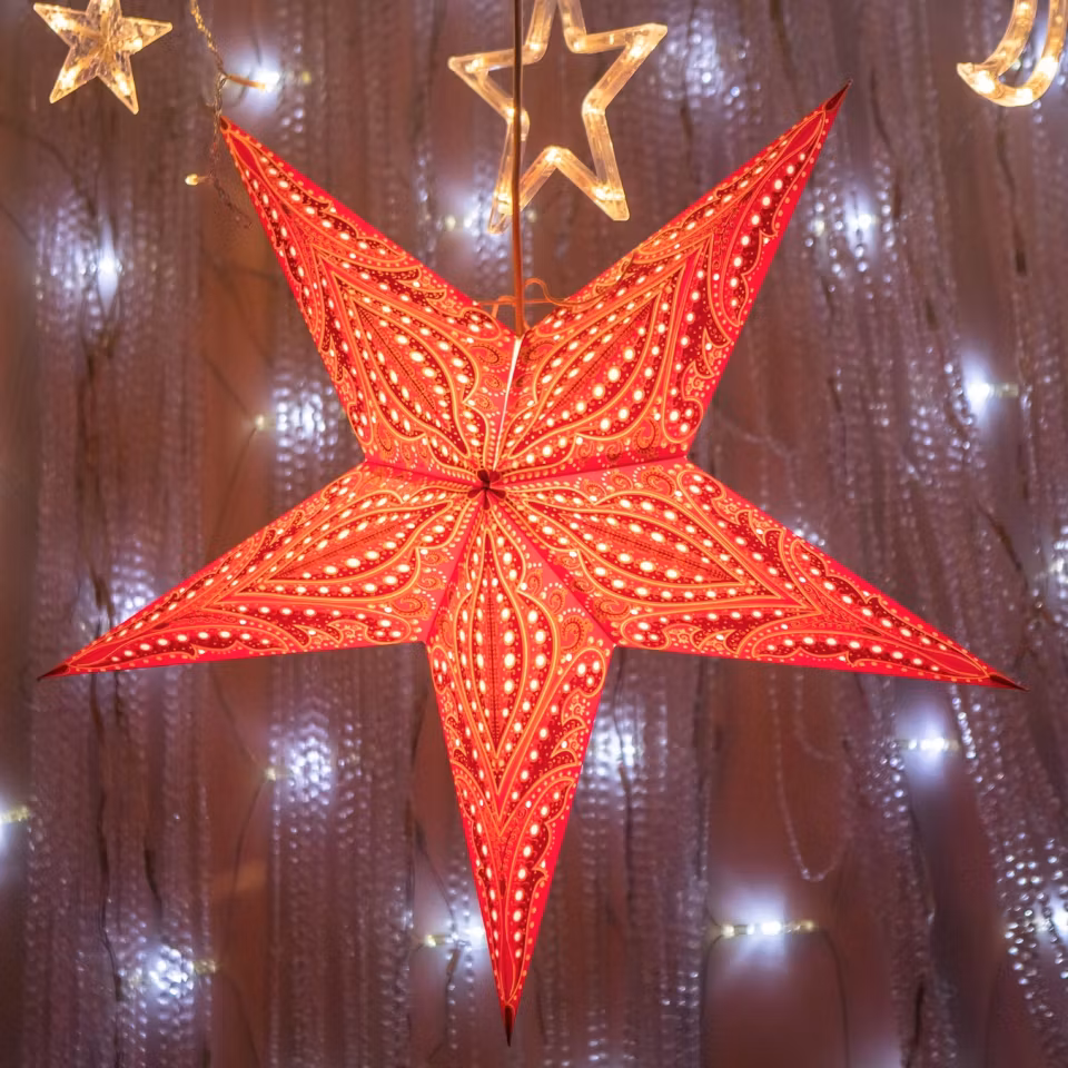 Adventstjerne Fantasia Scarlet, 60cm