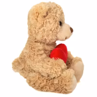 Bamse med hjerte, 20 cm
