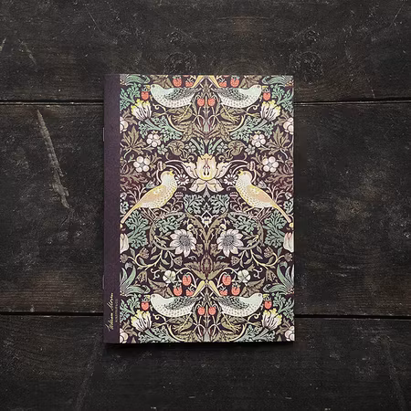 Notatbok Strawberry Thief, William Norris