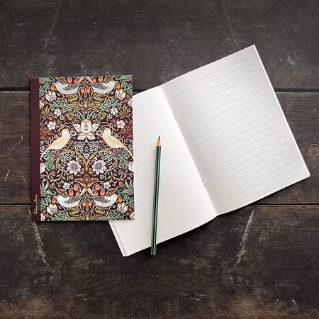 Notatbok Strawberry Thief, William Norris