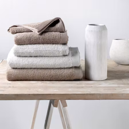 Håndkle 50x100cm White Smoke