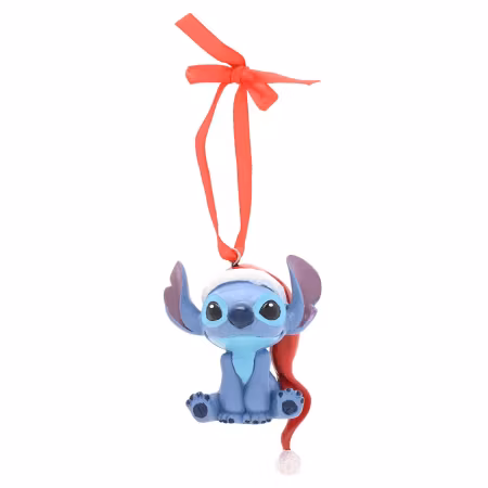 Stitch & Angel juletrepynt, 2 varianter