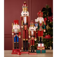 Nøtteknekker i tre, 60 cm