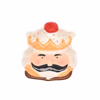 Nøtteknekkerfat i keramikk, 15 x 18 x 3cm