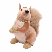 Ekornet skal på ball, 14 x 9 x 16cm