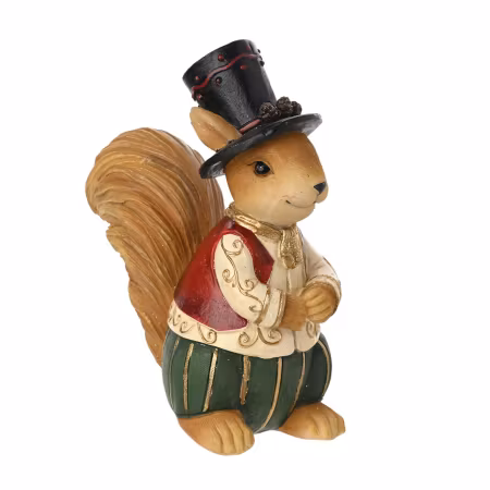 Herr Ekorn på juleaften, 5 x 12 x 16cm