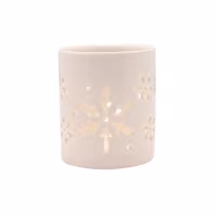 Snøkrystall telysholder, 7cm