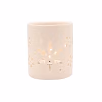 Snøkrystall telysholder, 7cm