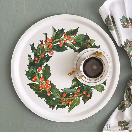 Kristtorn-kransen serveringsfat 38cm dia