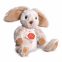 Grå kanin kosedyr 25 cm