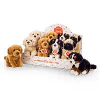 Hund kosedyr 15 cm, velg mellom 4 hunder