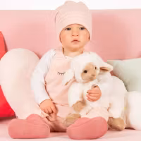 Bæ bæ lille lam kosedyr 20 cm