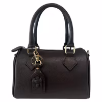 Aurora mørkebrun Italiensk skinnveske, håndlaget