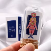 Hjerte håndlagde øredobber gullfarget i sterling sølv