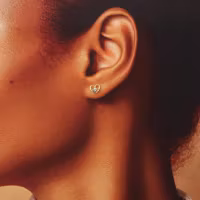 I heart you håndlagde øredobber i sterling sølv