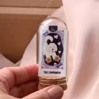 Små poter håndlagde øredobber, gull & sølv i sterling sølv