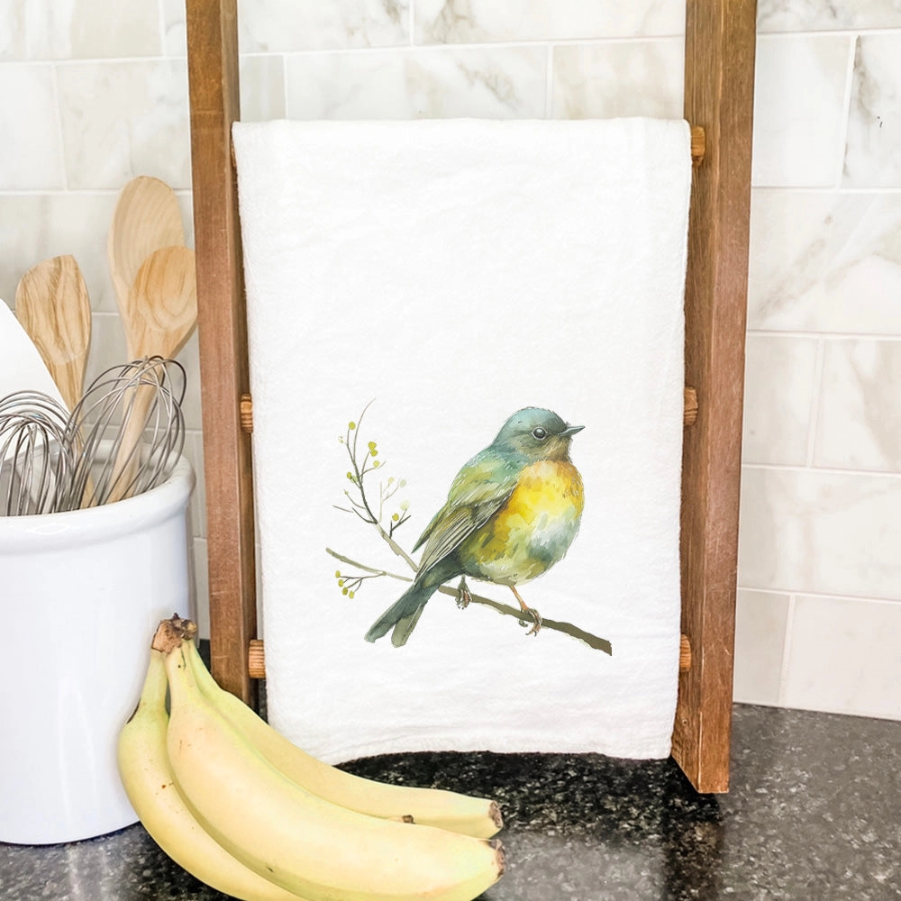 Vårfuglen kjøkkenhåndkle, 70x48cm