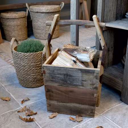 Trekasse med håndtak