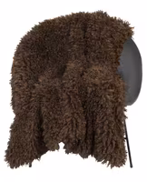 Stort fuskepels pledd