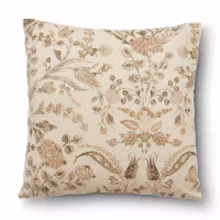 Flowers putetrekk beige 50x50