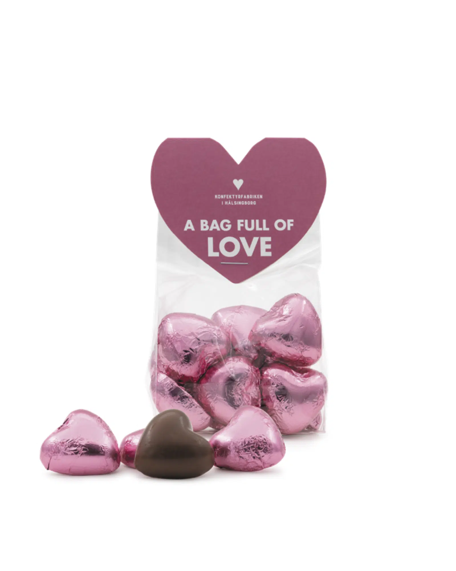 Nougat & gelehjerter i småposer