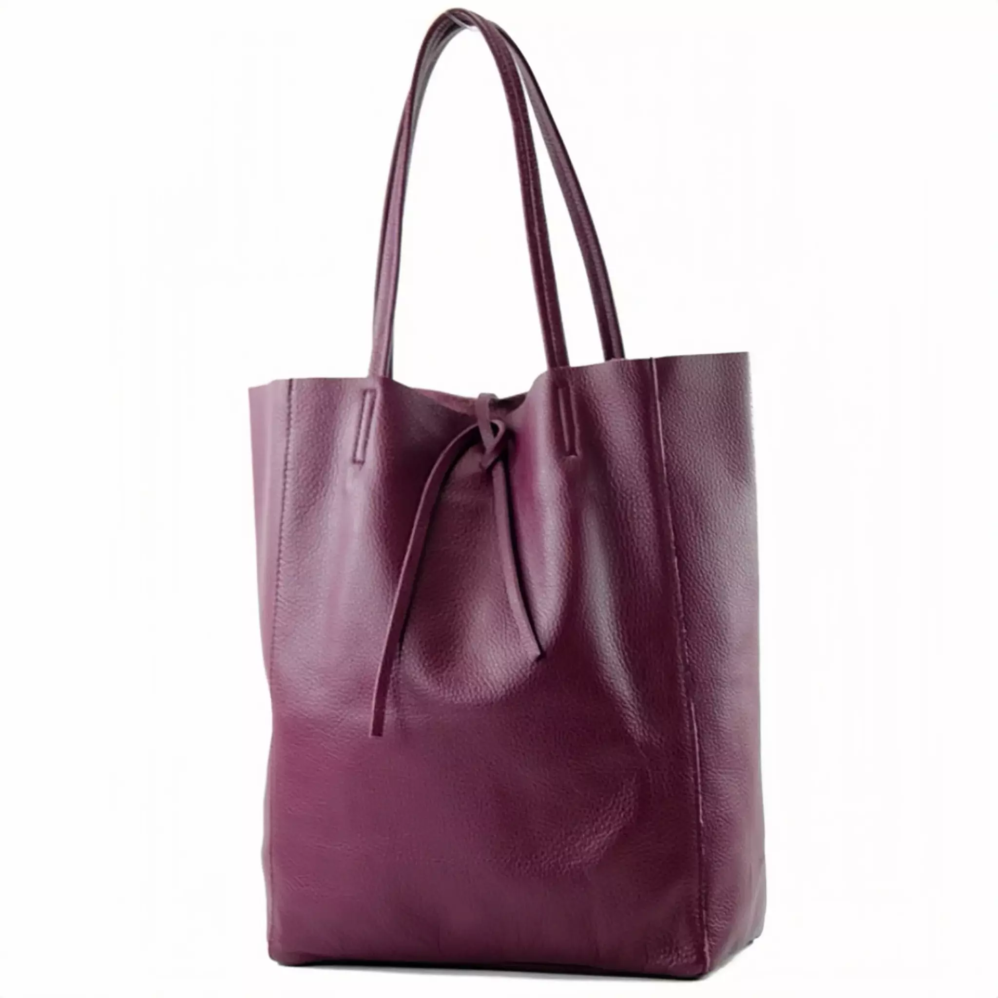 NYHET! Isabella vino Italiensk shopper-skinnveske, håndlaget i Firenze