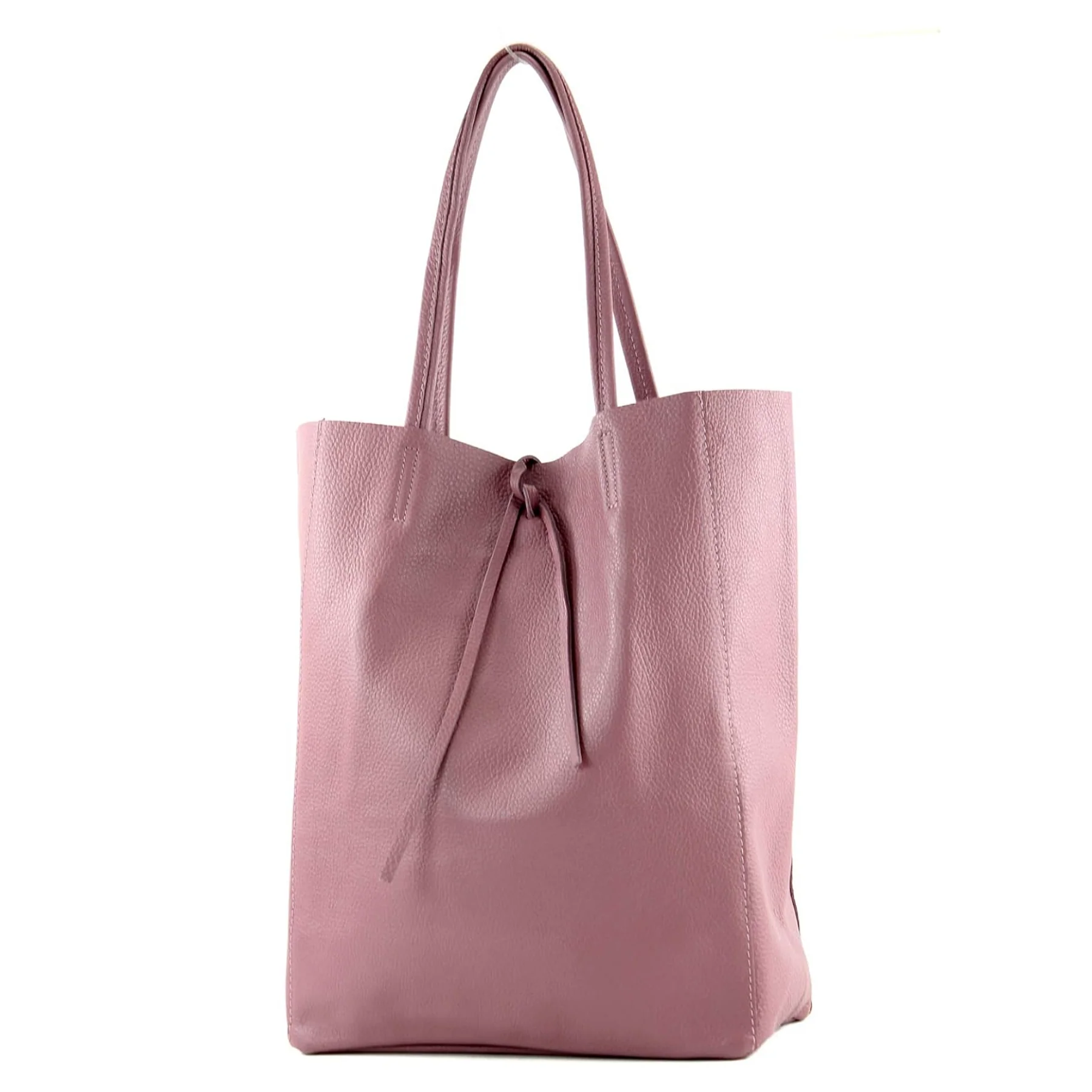 NYHET! Isabella antikk rosa Italiensk shopper-skinnveske, håndlaget i Firenze