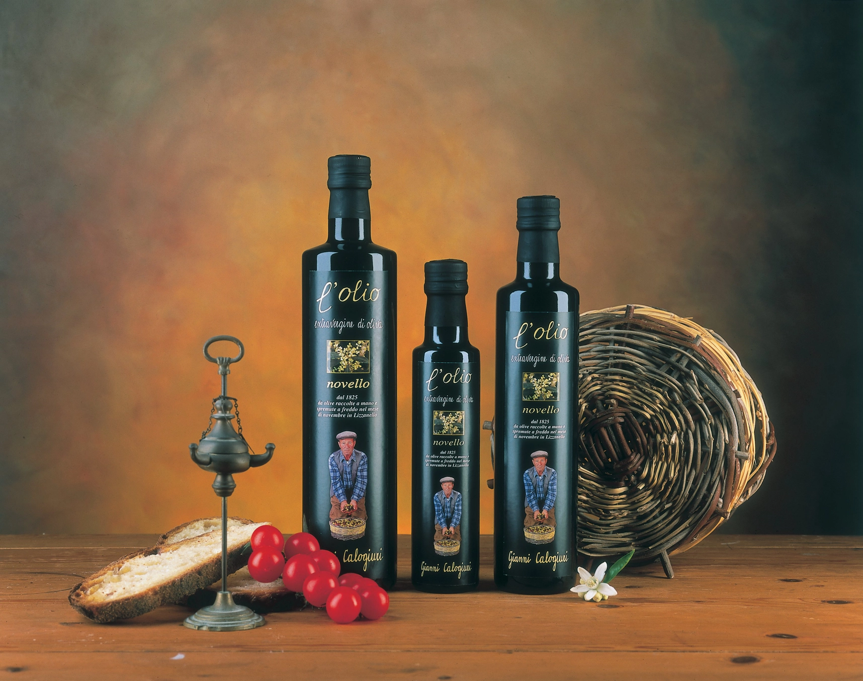 Fersk Ekstra Virgin Olivenolje fra Gianni Calogiuri, 250ml