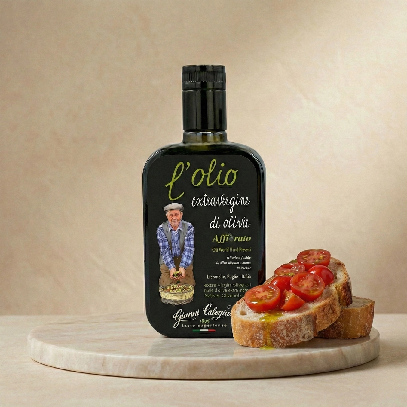 High-end Ekstra Virgin Olivenolje fra Gianni Calogiuri, 250ml