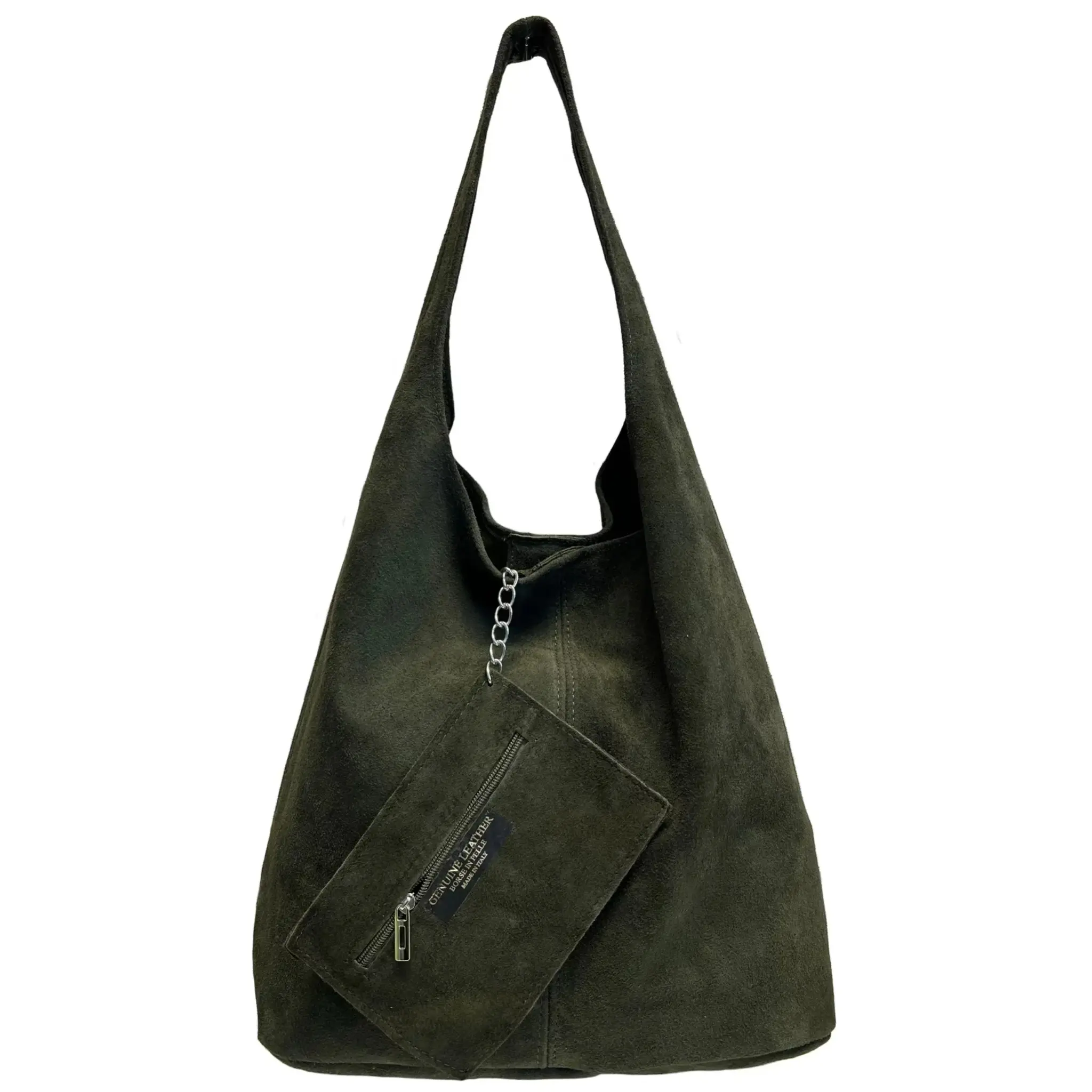Donata taupe mocka shopper från Florens