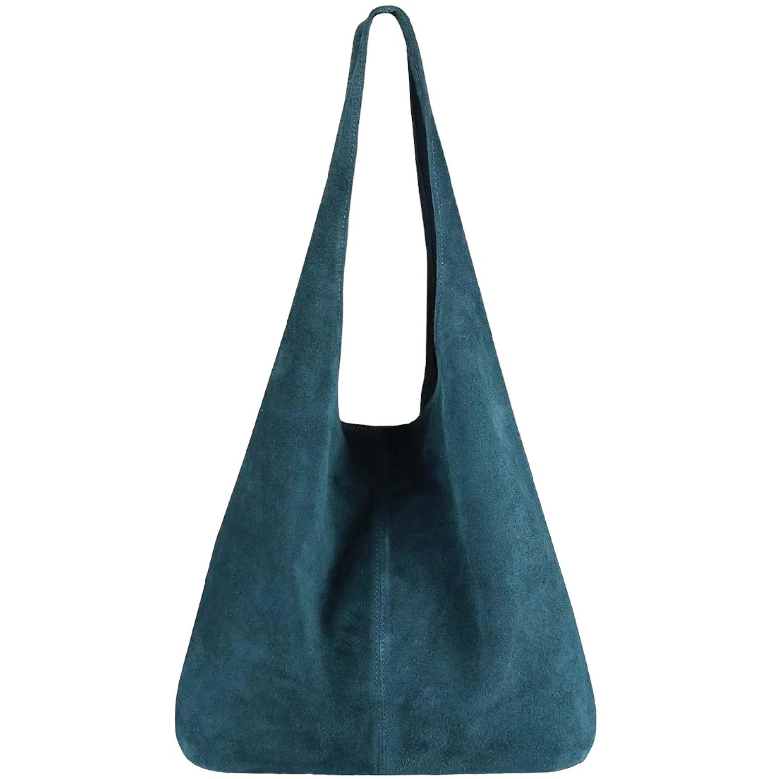 Donata oktan shopper i semsket skinn fra Firenze