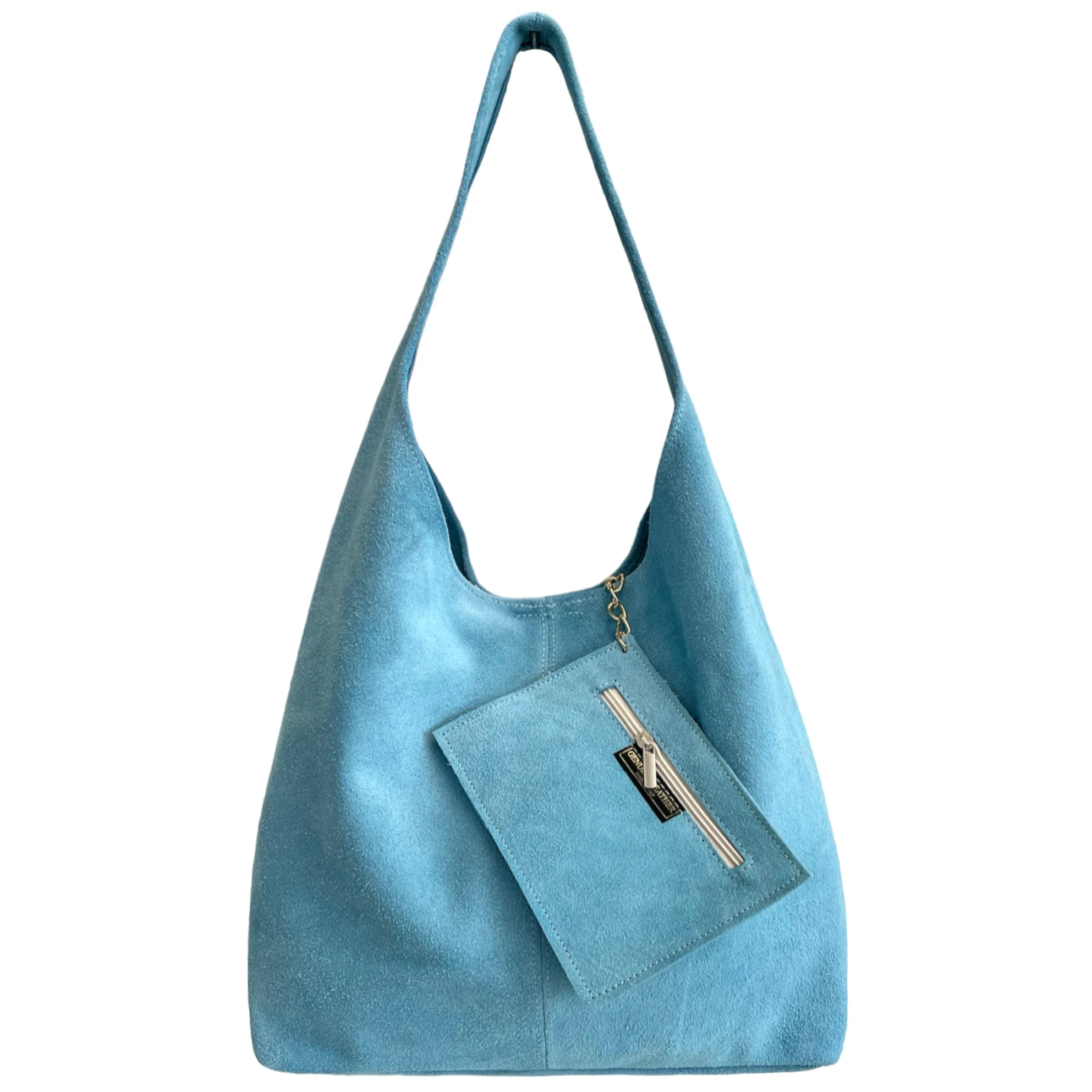 Donata taupe mocka shopper från Florens