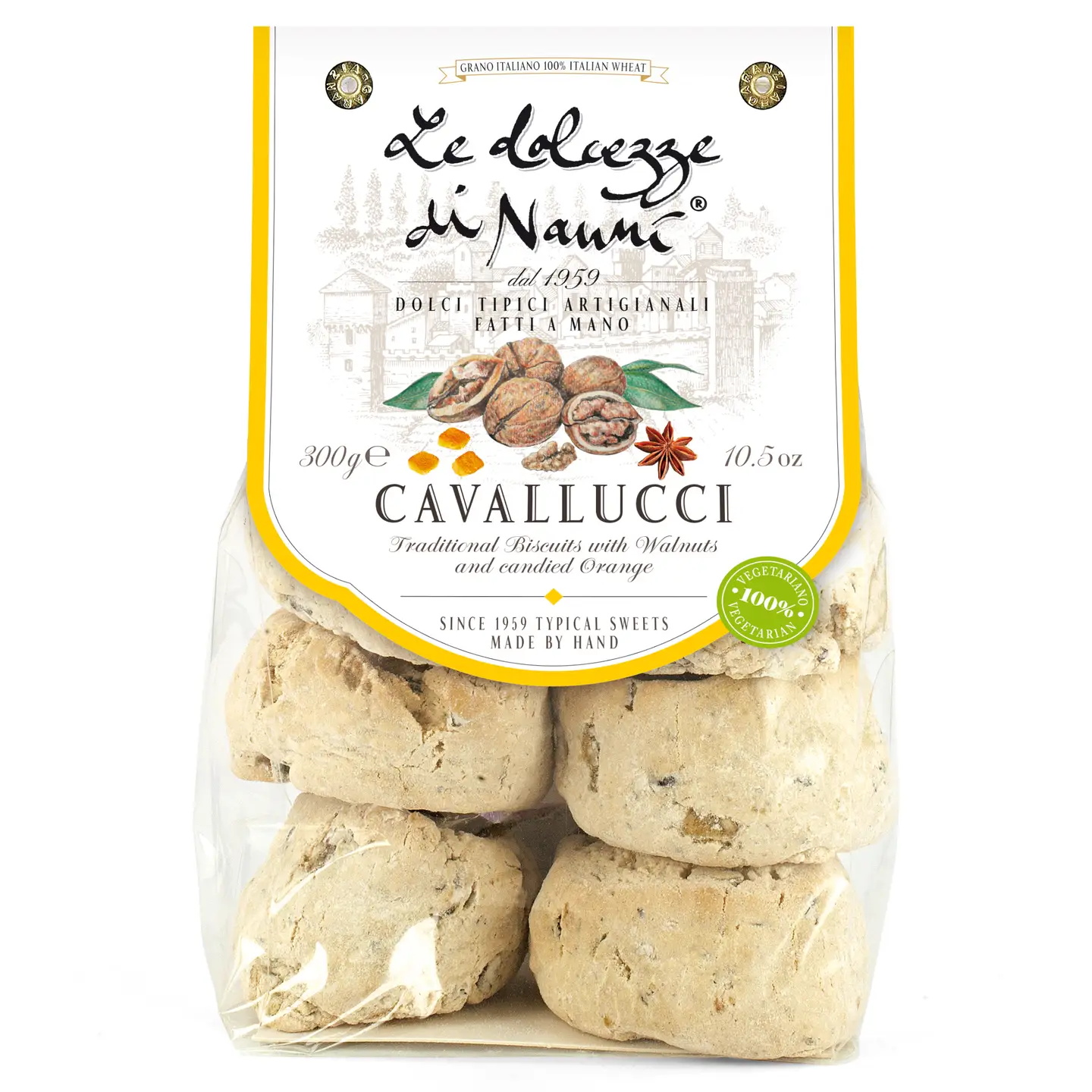 Amaretti med citron och mandlar - italienska delikatesser
